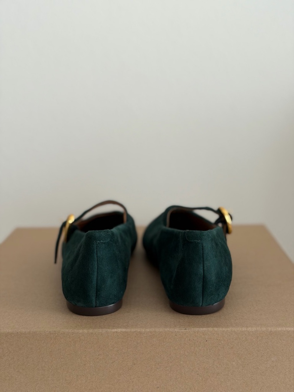 Madewell The Remy Mary Jane Flat in Midnight Forest, Size 9.5 - Picture 5 of 9